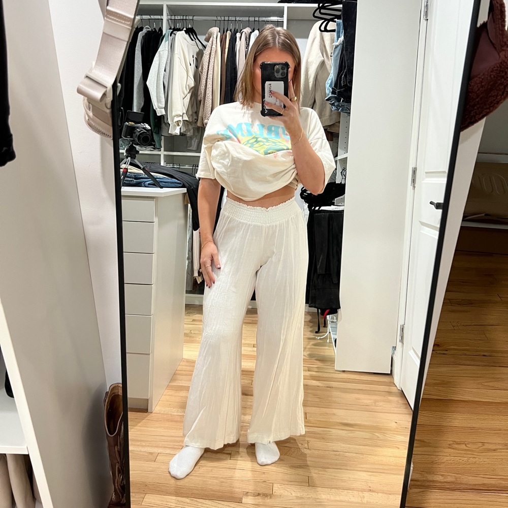 Flowy stretchy pants